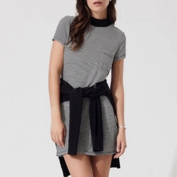 N:PHILANTHROPY BECKETT STRIPE MINI DRESS S - Picture 6 of 8